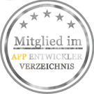 Logo mit Referenz zum App Entwickler Verzeichnis